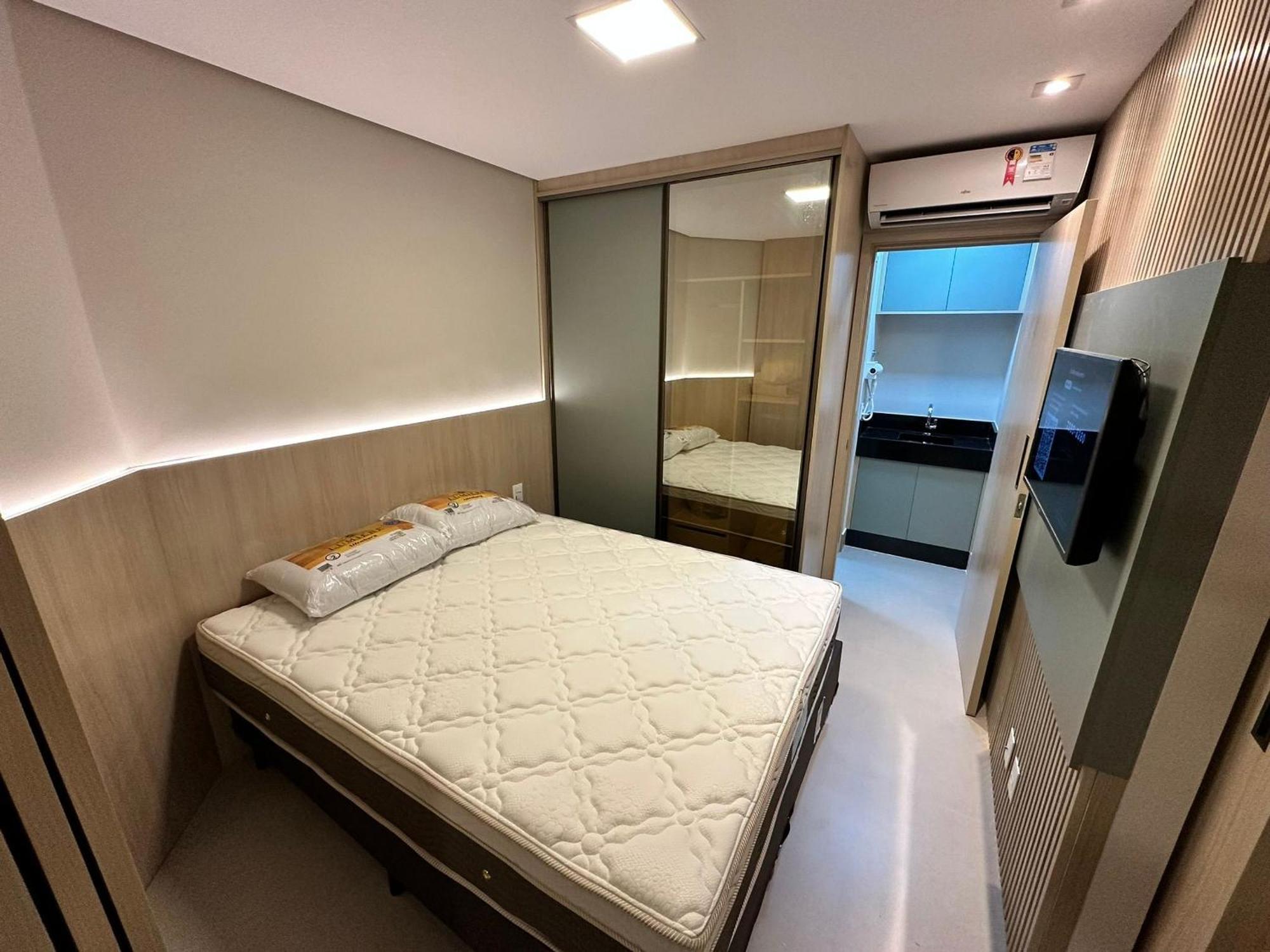Residencial Estanconfor Com Vista Mar 2 Ac E Garagem Apartman Santos Kültér fotó
