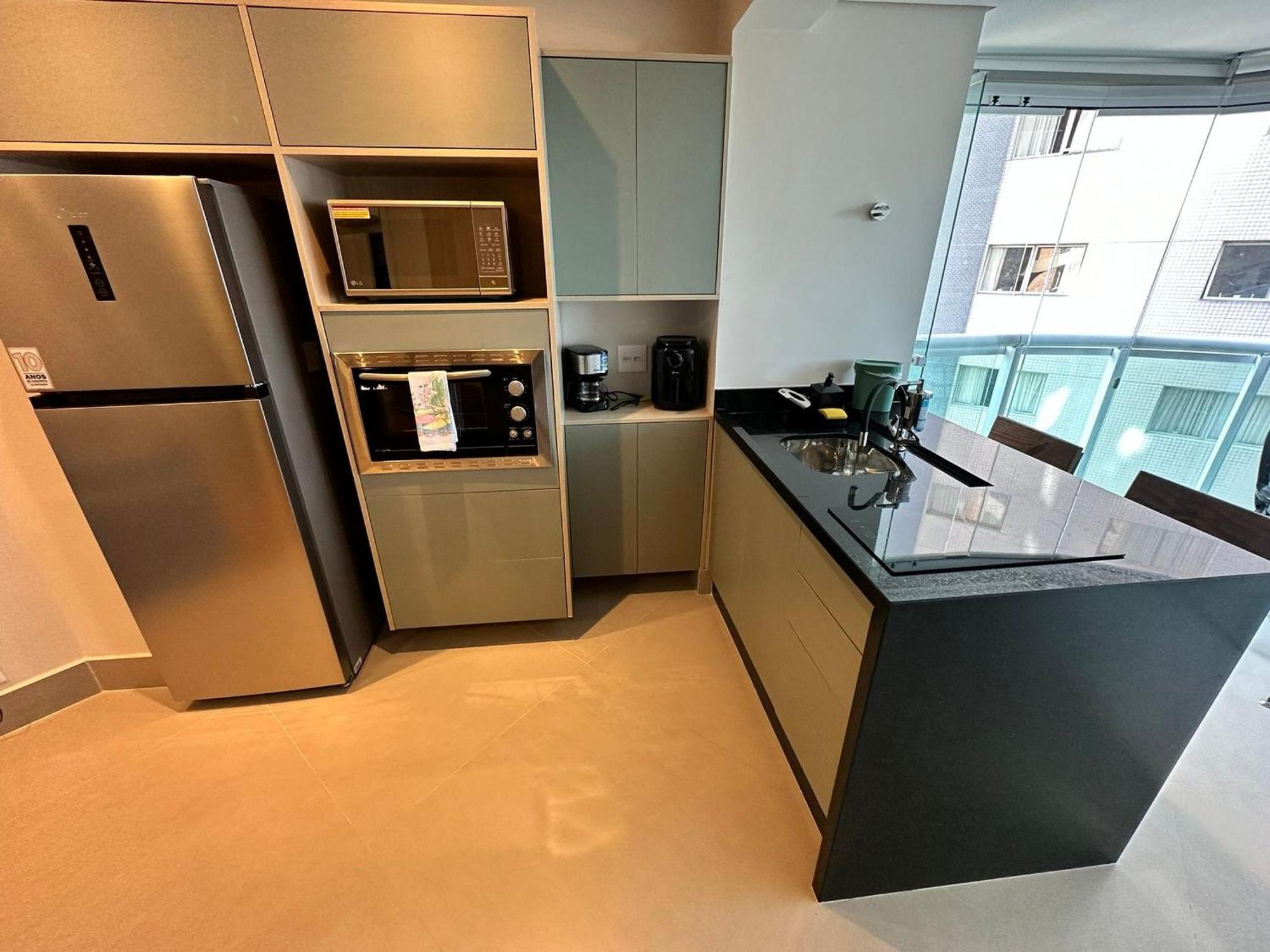 Residencial Estanconfor Com Vista Mar 2 Ac E Garagem Apartman Santos Kültér fotó