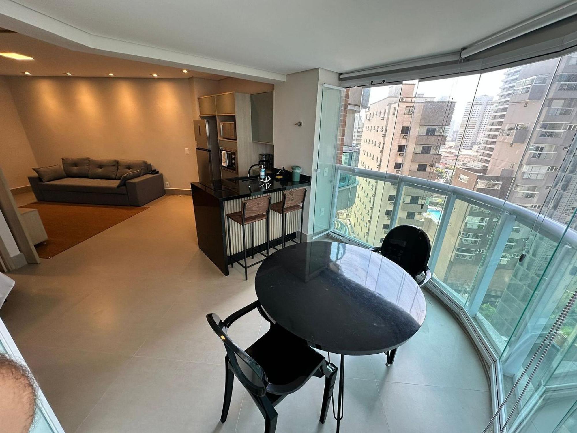 Residencial Estanconfor Com Vista Mar 2 Ac E Garagem Apartman Santos Kültér fotó
