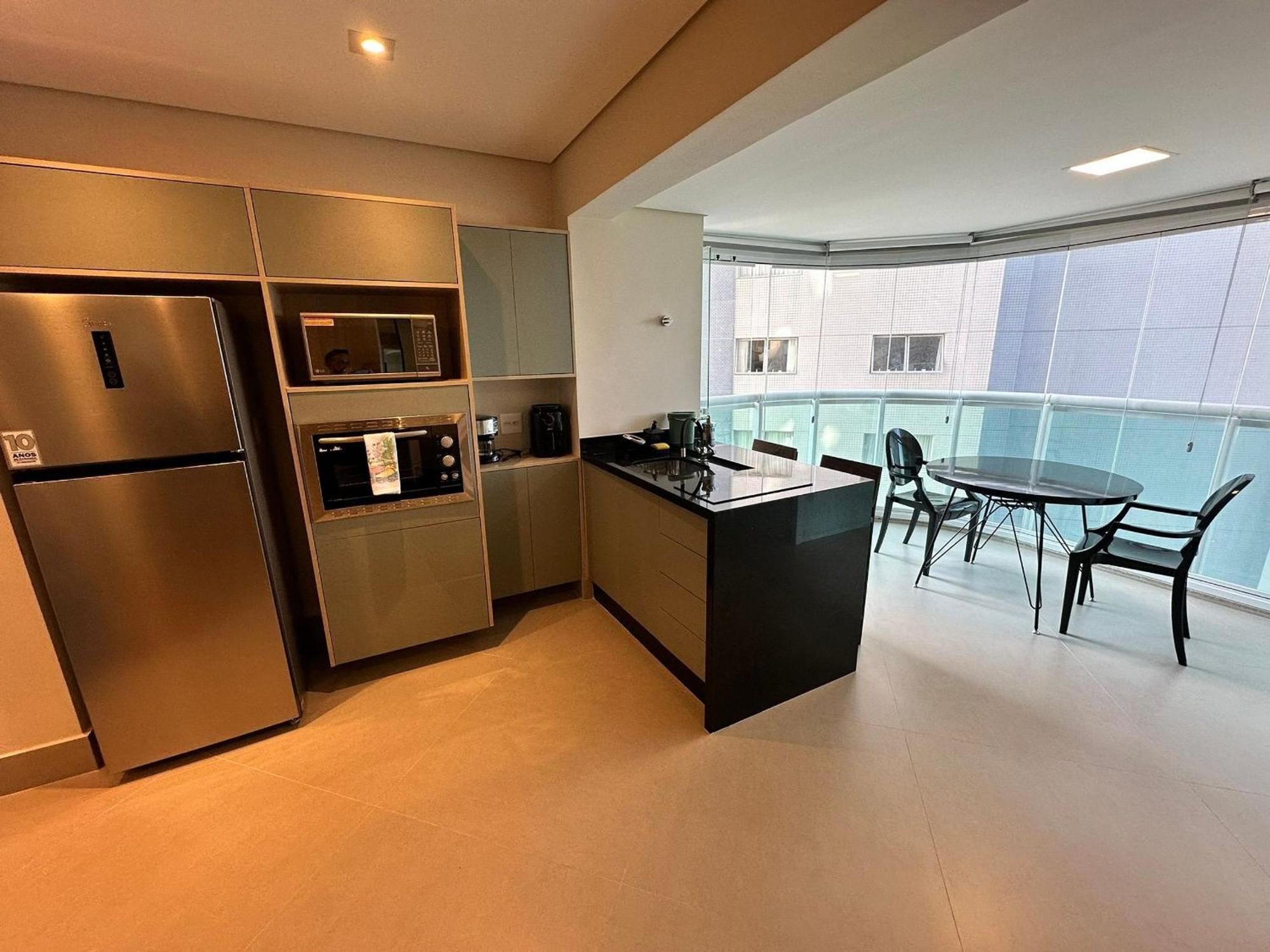Residencial Estanconfor Com Vista Mar 2 Ac E Garagem Apartman Santos Kültér fotó